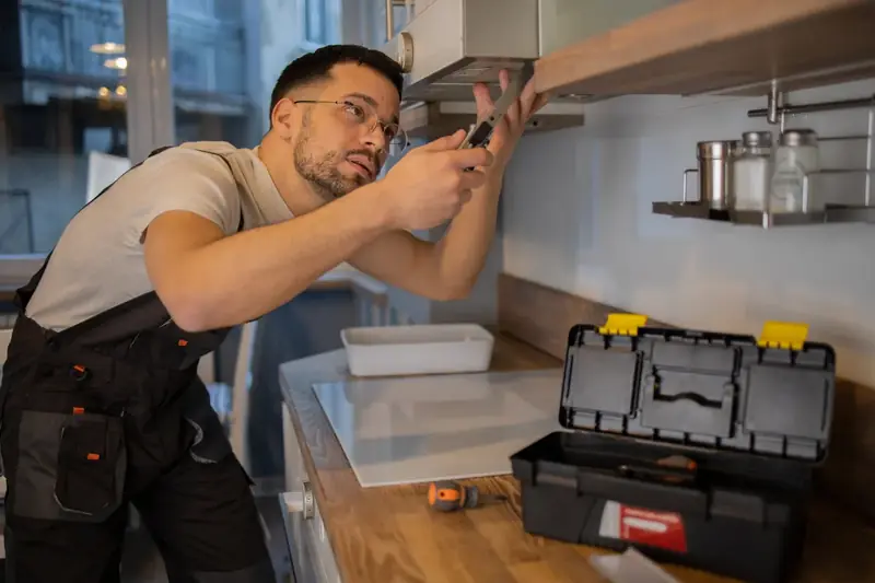 Handyman and home improvement project